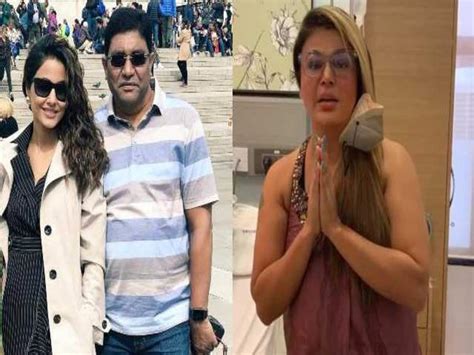 Bollywood News Rakhi Sawant Reacts On Hina Khan Father Demise Due To