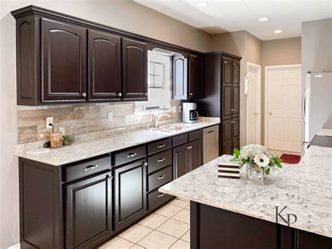 Espresso Kitchen Cabinets Wall Color – Things In The Kitchen