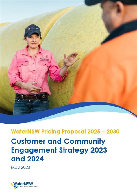 WaterNSW Pricing Proposal 2025 2030 WaterNSW Engagement Hub