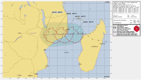 Tropical Cyclone “Ana” makes landfall over Mozambique - The Watchers