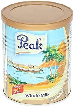 Amazon Peak Instant Full Cream Dry Whole Milk Powder 400 Grams