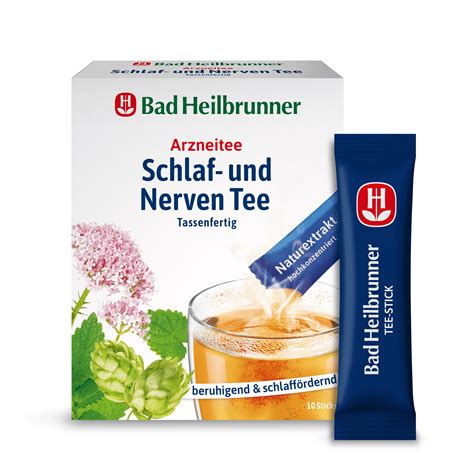 Schlaf- und Nerven Tee Tassenfertig | Bad Heilbrunner Arzneitee