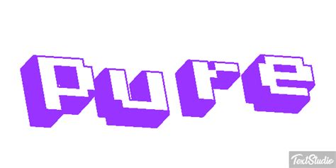 Pure Word Animated GIF Logo Designs