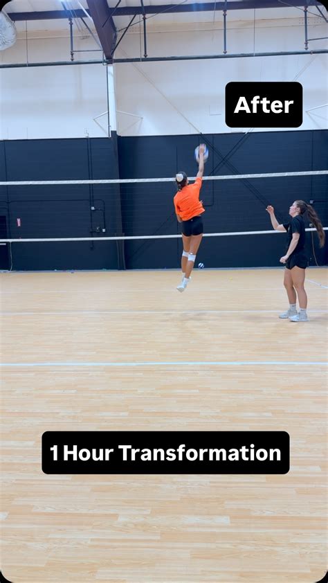 Keeping your hips behind the ball on serve receive prevents overpasses
