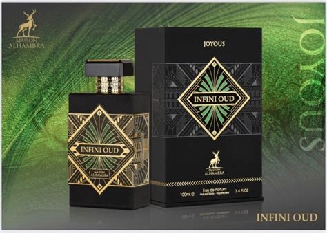 Maison Alhambra Perfumes Infini Oud Joyous Eau De Parfum 100ml Lattafa