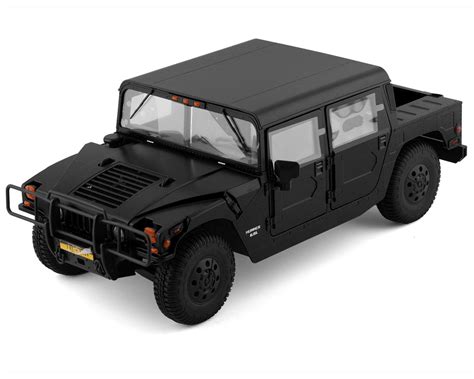 Fms Hummer H Alpha Rtr Rock Crawler Trail Truck Black