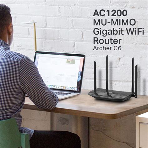 TP-Link C6 Wireless Dual Band Gigabit Router – Electronics SHop