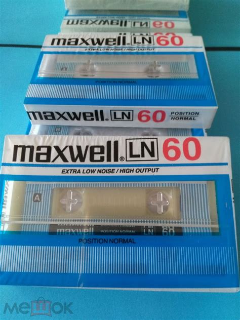 Кассеты maxwell