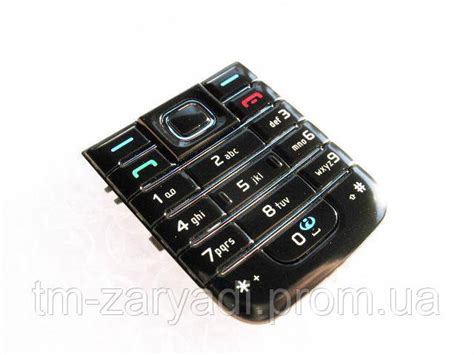 Оригинальная Клавиатура для Nokia 6233 английская, черная /Кнопки ...