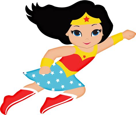 Download Superwoman Clipart Png Mulher Maravilha Cute Png