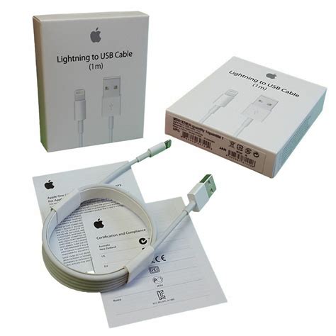 Original Apple Iphone USB Ladegerät Kabel Netzteil Lightning 1 2