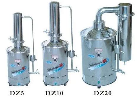 Am-Dz10 5L/H 10L/H 20L/H Distilled Water Apparatus Stainless Steel ...