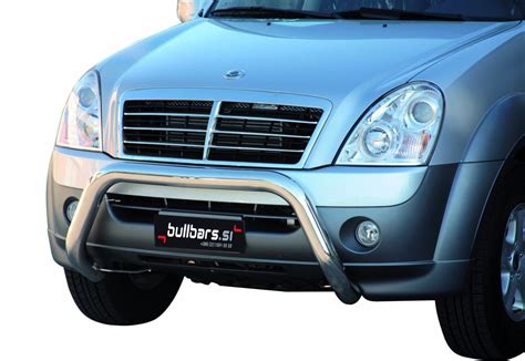 EU INOX bull bar fi76 Ssangyong Rexton 2004 2013 Kogovšek Trzin