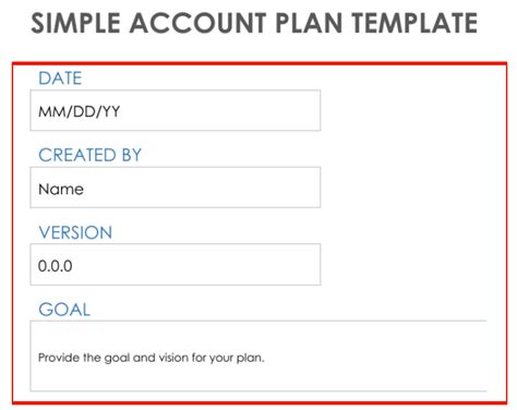 Free Account Planning & Management Templates | Smartsheet