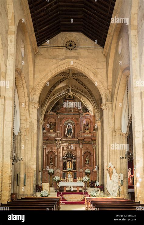 Saint Michael church interior, Cordoba Stock Photo - Alamy