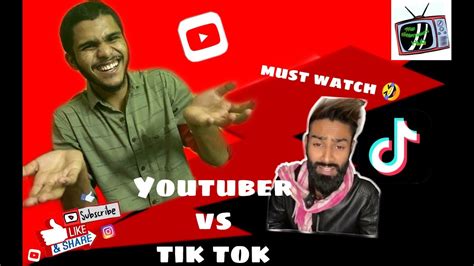 Youtube Vs Tik Tok The End Teh Youtube