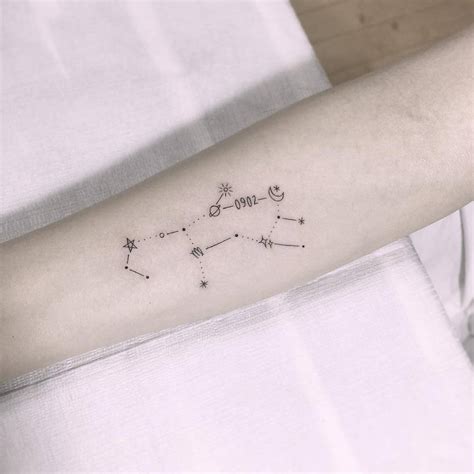 28 Virgo Constellation Tattoos Sahbiaronin