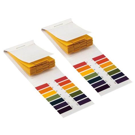 2 Set 160 Strips 1-14 PH Litmus Paper Ph Test Strips Water Cosmetics ...