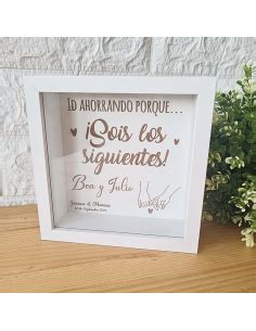 Regalo Para Bodas Hucha Sois Los Siguientes