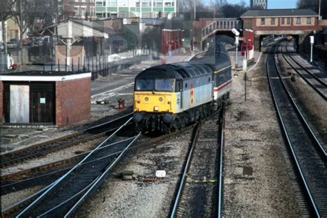 35mm Slide Br British Railways Diesel Loco Class 60 605 1992 Original £