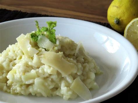 Fenchel Zitronen Risotto Genussfreudig