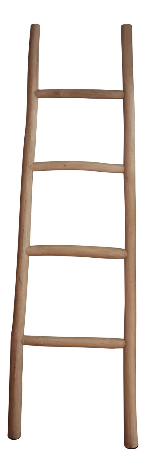 Decorative Wooden Ladder Chairish