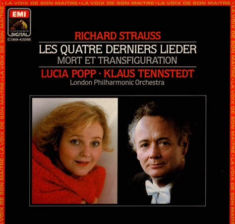 Richard Strauss Lucia Popp Klaus Tennstedt Les Quatre Derniers