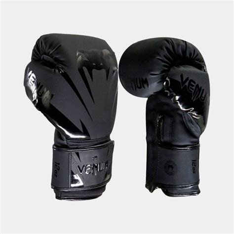 Guantes De Boxeo Venum Impact Evo 2 0 Dark Negro MMA Espartano