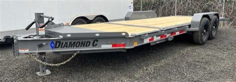 2024 Diamond C Hdt207 82x20 Split Tilt Equipment Trailer Buy High