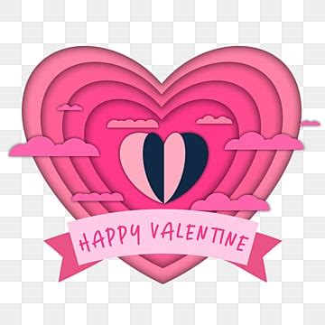 Love Valentines Day Vector Art PNG 3d Happy Valentines Day Lettering