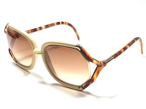 Ted Lapidus Paris Vintage Tortoise Beige And Gold Sunglasses 1970 At 1stdibs Ted Lapidus