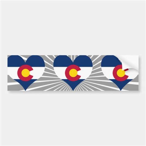 Buy Colorado Flag Bumper Sticker | Zazzle