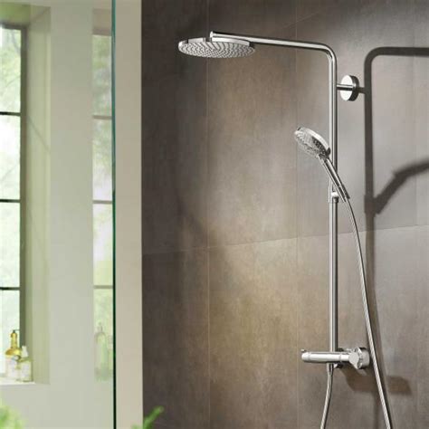 Hansgrohe Raindance Select S Shower System Thermostat Chrome