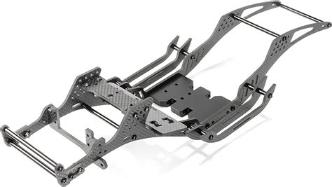 Rc Chassis Kit Frame Girder Lcg Carbon Fiber For 1 10 Rc Rock Crawle Gen3 Carbon Fiber Lcg