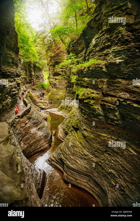 Watkins Glen State Park New York State United States Stock Photo Alamy