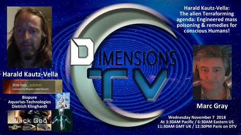 Harald Kautz Vella The Alien Terraforming Agenda On Dtv November