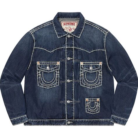 True Religion Denim Trucker Jacket Fall Winter 2021 Supreme