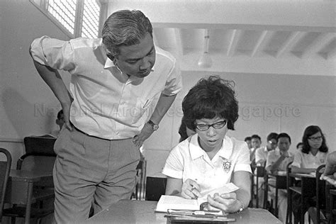 Minister Of State For Education Abdul Rahim Ishak Observes A