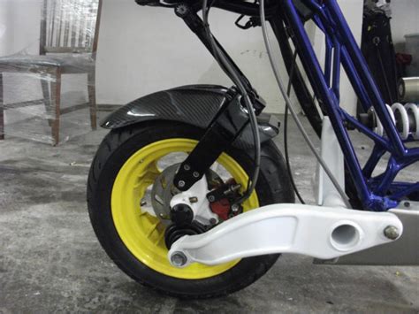 Italjet Dragster 180cc Scooter Heavily Modified