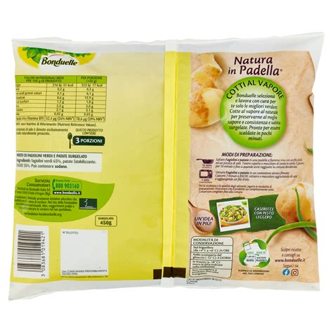 Bonduelle Natura In Padella Fagiolini E Patate Surgelato 450 G Carrefour