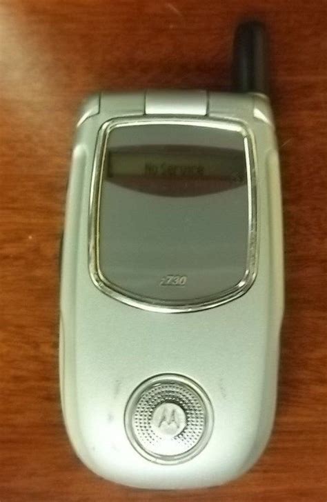 Motorola Nextel i730 Cell Phone, Silver, Untested for Parts or Repair ...