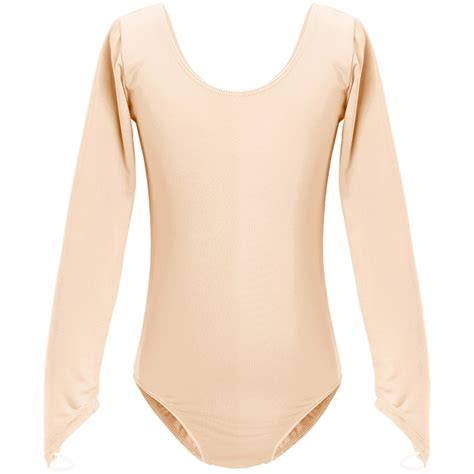 Bodysuit Skin Nude Colored Leotard Adult Girls Wom Grandado