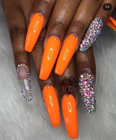 Claws Pin ‘ Kjvougee 🧡 Long Acrylic Nails Nails Inspiration Nails