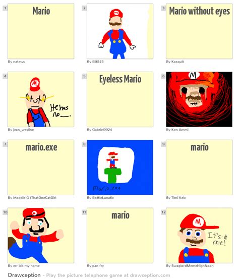 Mario Drawception