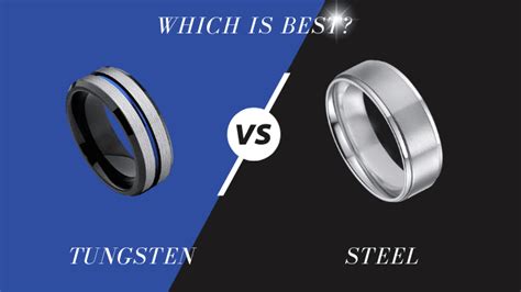 Tungsten vs Steel - What's Best for a Mens Ring? Answered