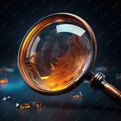 Premium Photo | Magnifying glass Trending HD wallpaper 8K4K2K wallpaper