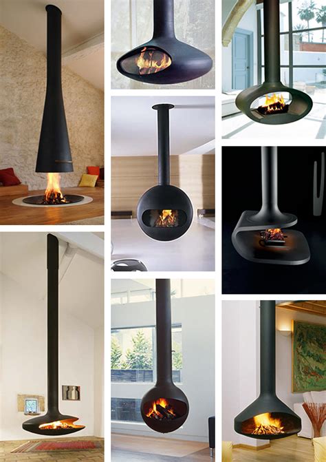 Suspended Fireplace - hot new trend