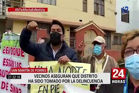 SMP vecinos denuncian ser víctimas de constantes a asaltos a toda hora