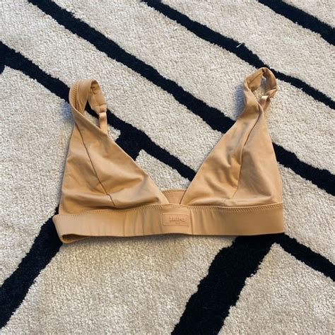 SKIMS Swim Nwot Skims Recycled Swim Plunge Bikini Top Poshmark