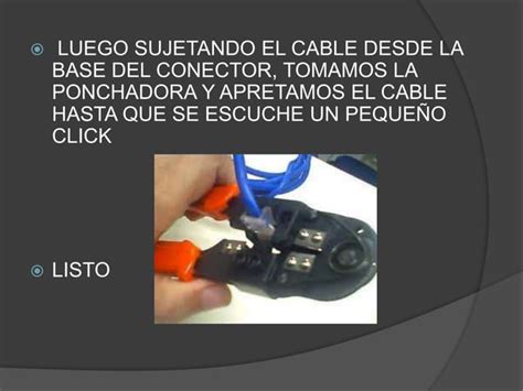 Pasos Para Ponchar Cable Utp Ppt